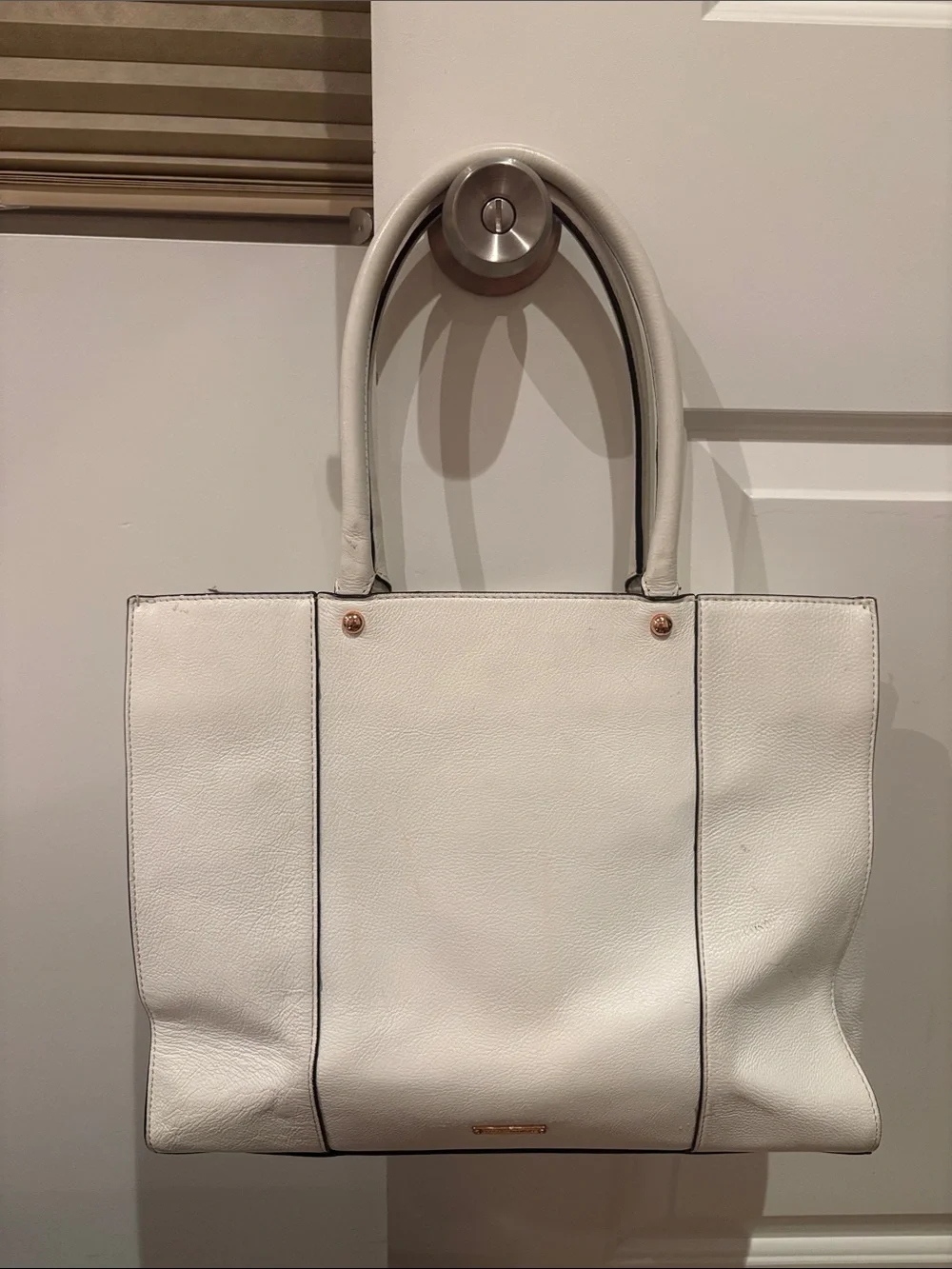 Rebecca Minkoff White Medium MAB Tote Bag